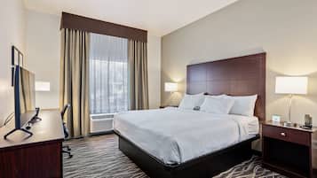 Zimmer, 1Â King-Bett, barrierefrei, Nichtraucher (Audible/Visual Alert, Benched Tub)