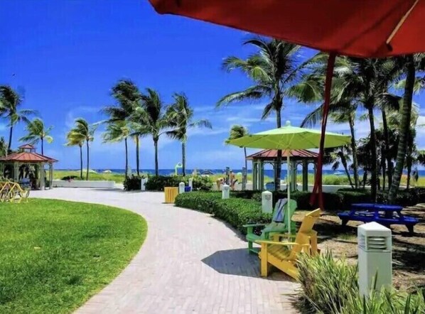 Enceinte de l’hébergement