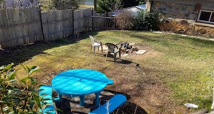 Iris's lake house w/2 kayaks and lake access, hammock,16x16ft deck w/ lake veiw