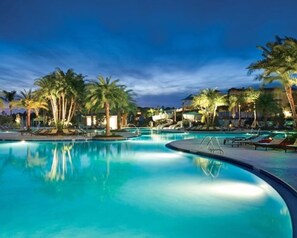 Indoor pool, outdoor pool