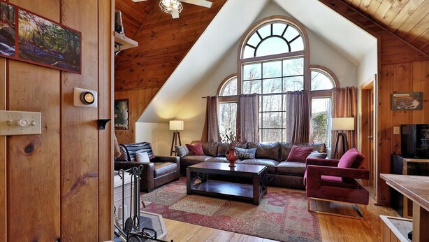 House, 6 Bedrooms | Living room - The Chalet on West Park by Killington Vacation Rentals (Killington)