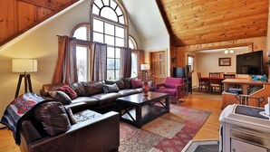 House, 6 Bedrooms | Living room - The Chalet on West Park by Killington Vacation Rentals (Killington)