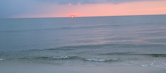 Across the street from the beach! 