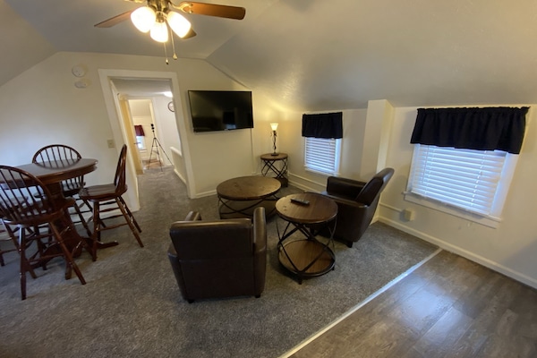 Living Room and Dining Area