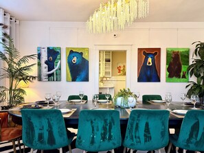 Dining - Elliot Barker Estate for Large Groups Stroll to Canyon Rd & Plaza (Santa Fe)