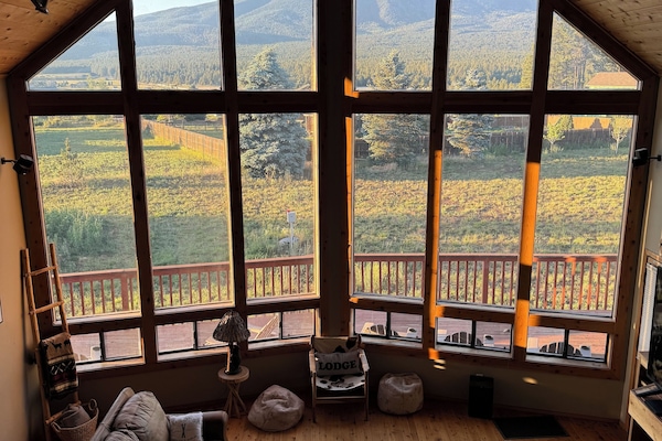 TV connectée, cheminée