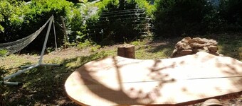 Stunning countryside bow top wagon