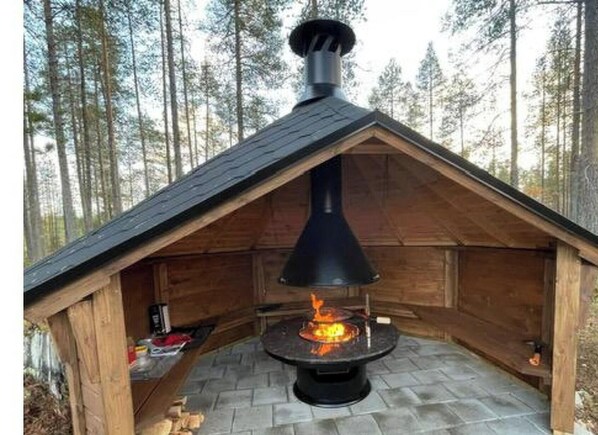 Overnatningsstedets område