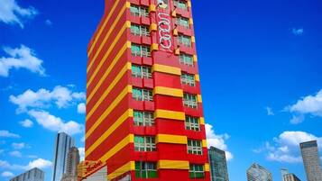 Façade de l’hébergement