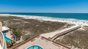 Accommodatie ligt op het strand
