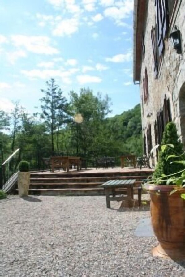 Terrace/patio - Self catering Mas Manyaques for 5 people (Tech)