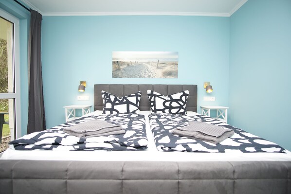 1 habitación, tabla de planchar con plancha, wifi y ropa de cama 