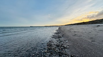 Vlak bij het strand