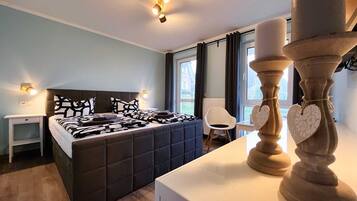 1 Schlafzimmer, BĂŒgeleisen/BĂŒgelbrett, WLAN, BettwĂ€sche