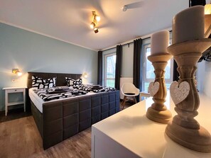 1 chambre, fer et planche à repasser, Wi-Fi, literie fournie