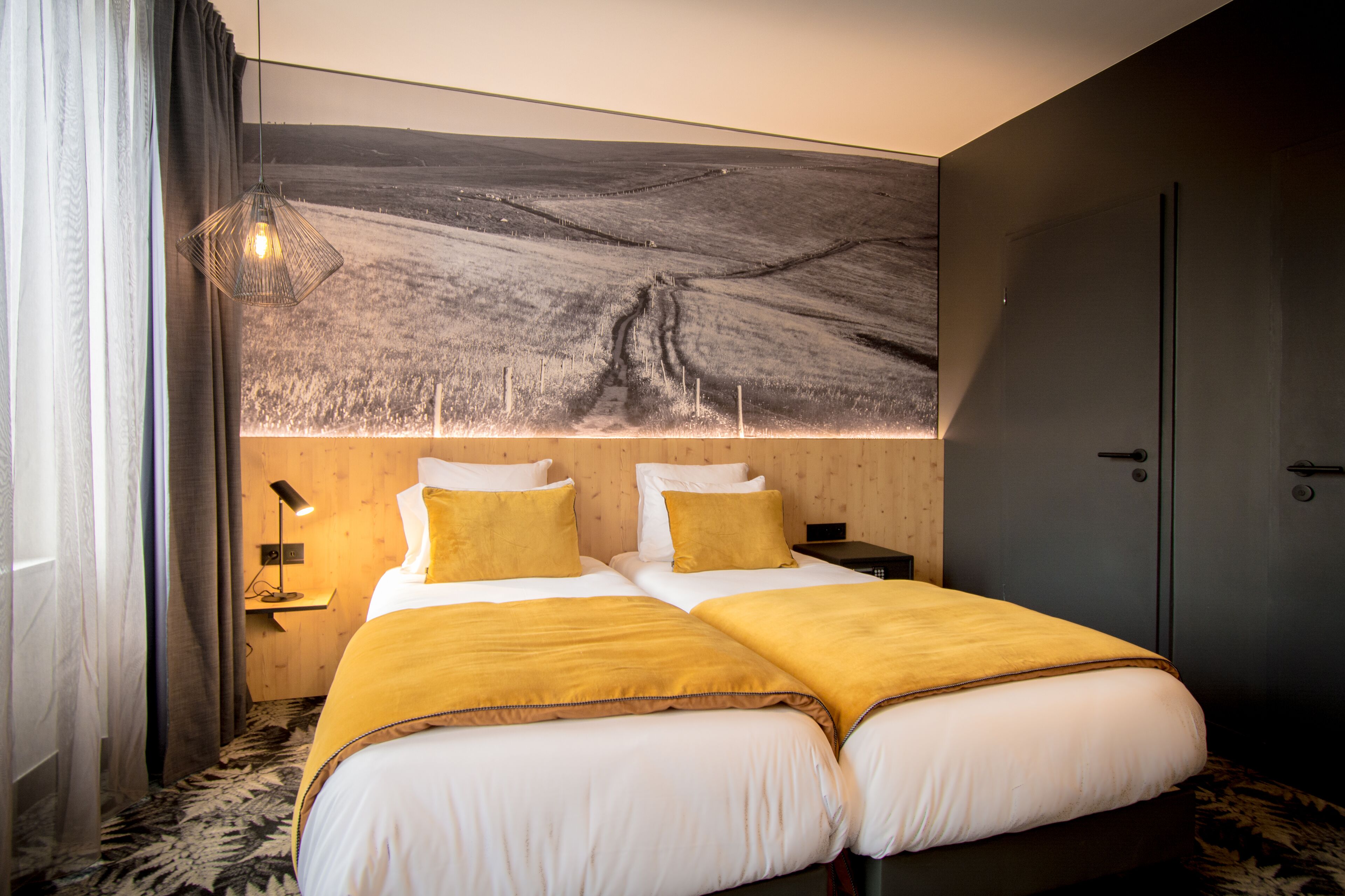 classic twin room | memory-foam beds, in-room safe, individually decorated, desk