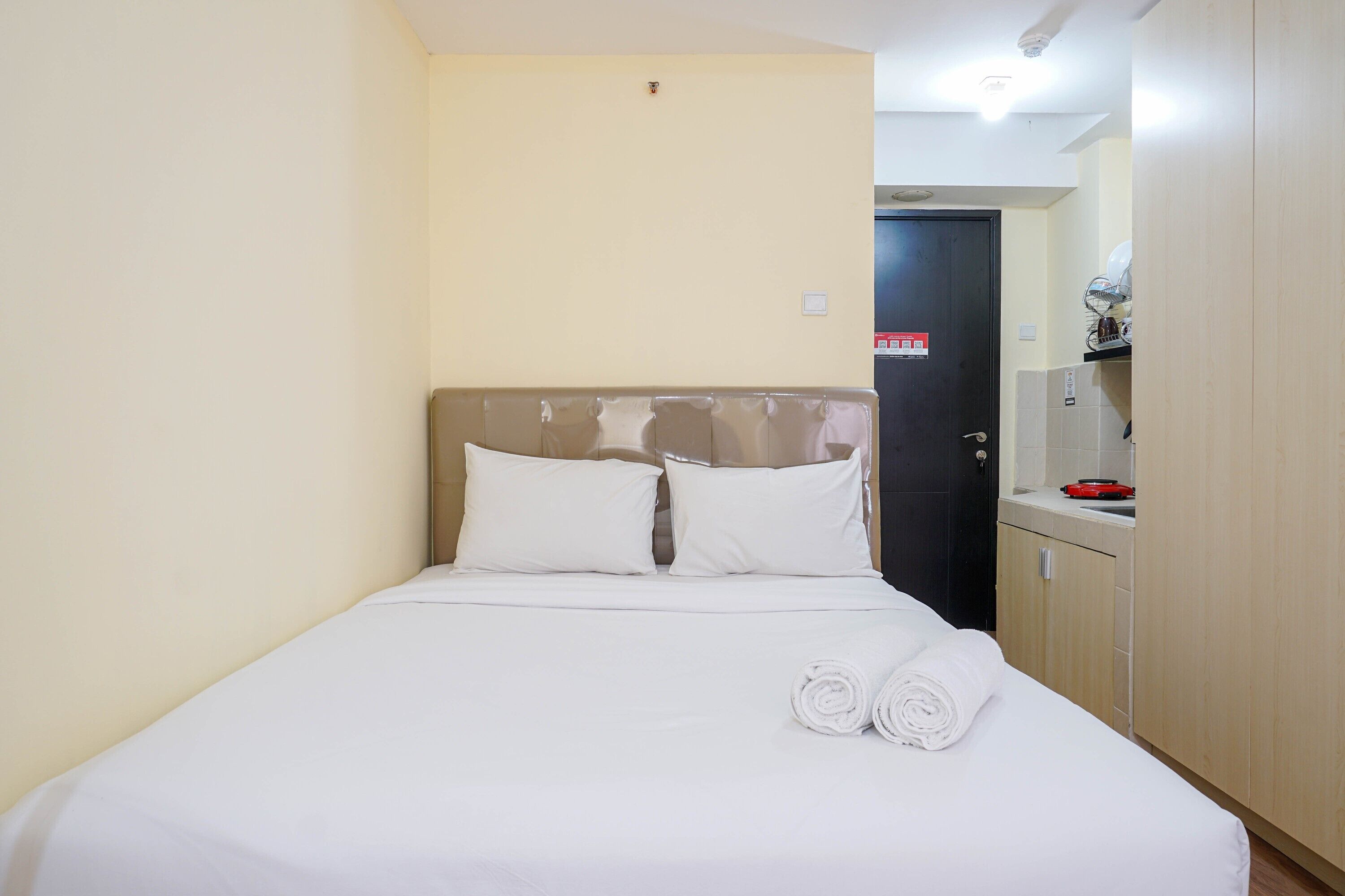 Apartment, Nichtraucher, Kochnische | 1 Schlafzimmer, Bügeleisen/Bügelbrett, kostenloses WLAN, Bettwäsche