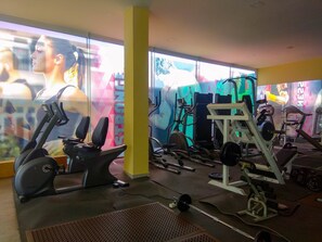 Gym - Cozy with River View @ 2BR Teluk Intan Apartment (Jakarta)