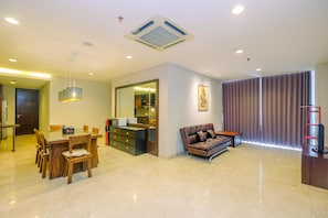 Interior - Great Choice and Spacious 3BR at The Empyreal Apartment (Jakarta)