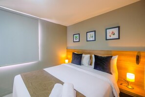 Apartamento, no fumadores, cocina básica | 1 dormitorio, escritorio, tabla de planchar con plancha y wifi gratis