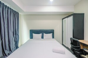 Apartment, Non Smoking, Kitchenette | 1 bedroom, iron/ironing board, free WiFi, bed sheets - Cozy with Minimalist Style Studio Apartment Nine Residence (Jakarta)