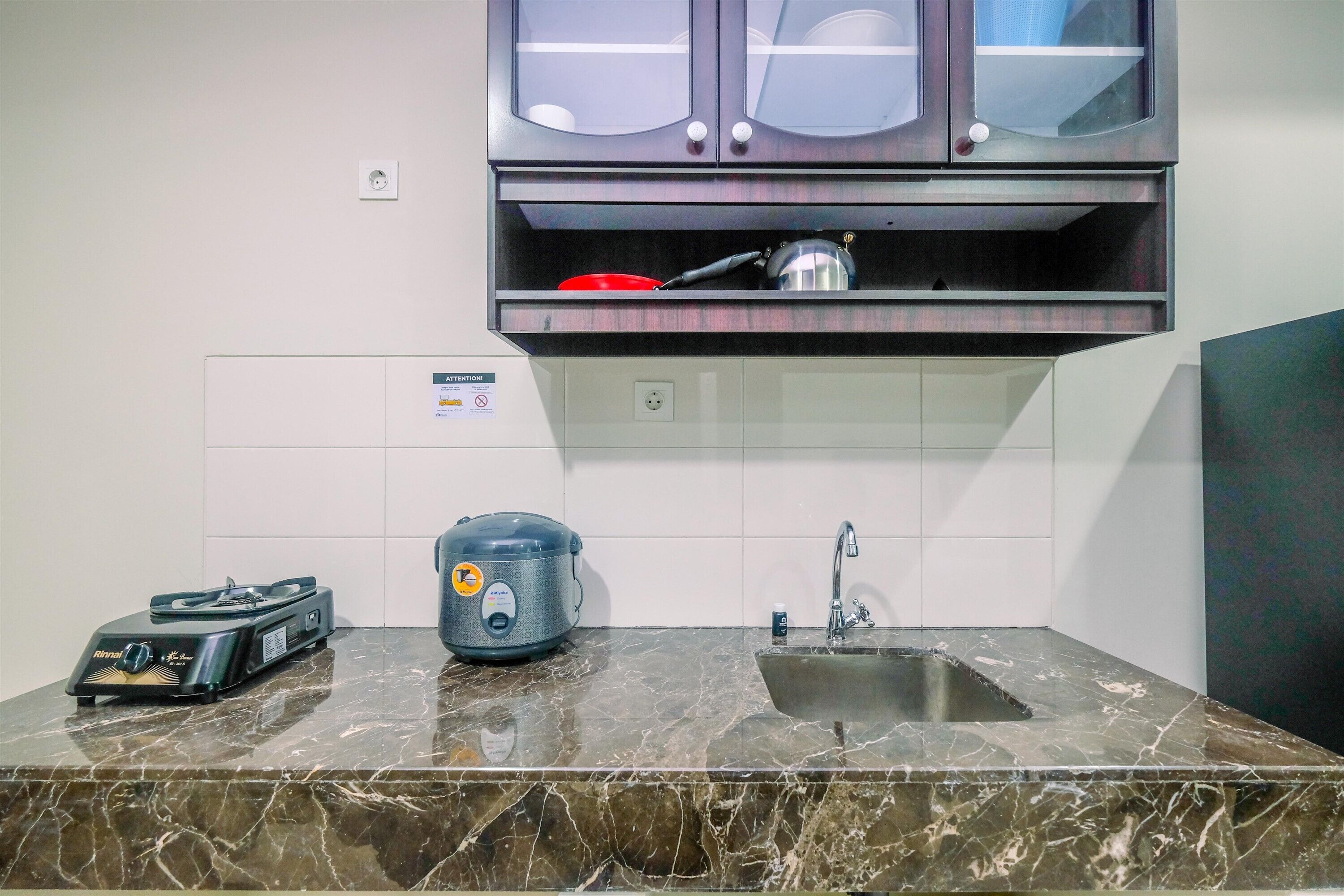 Apartamento, no fumadores, cocina básica | Cocina privada | Frigorífico, placa de cocina y utensilios de cocina