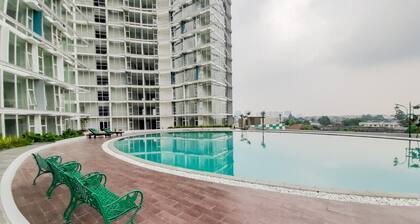 Fully Furnished Studio with Comfort Design Majestic Point Serpong Apartment