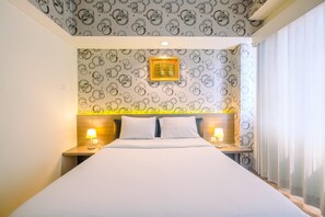 1 bedroom, iron/ironing board, bed sheets - Minimalist Studio at Bogor Icon Apartment (Bogor)