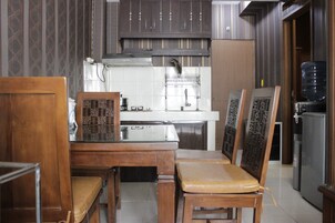 Apartamento, no fumadores, cocina básica | Servicio de comidas en la habitación