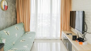 Unclassified image, 5 of 23, button - Cozy 2BR Apartment at Tuscany Residences With Garden View (South Tangerang)
