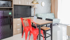 Unclassified image, 4 of 23, button - Cozy 2BR Apartment at Tuscany Residences With Garden View (South Tangerang)