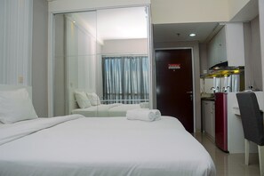 公寓, 非吸煙房, 小廚 | 1 間睡房、熨斗/熨衫板、免費 Wi-Fi、床單