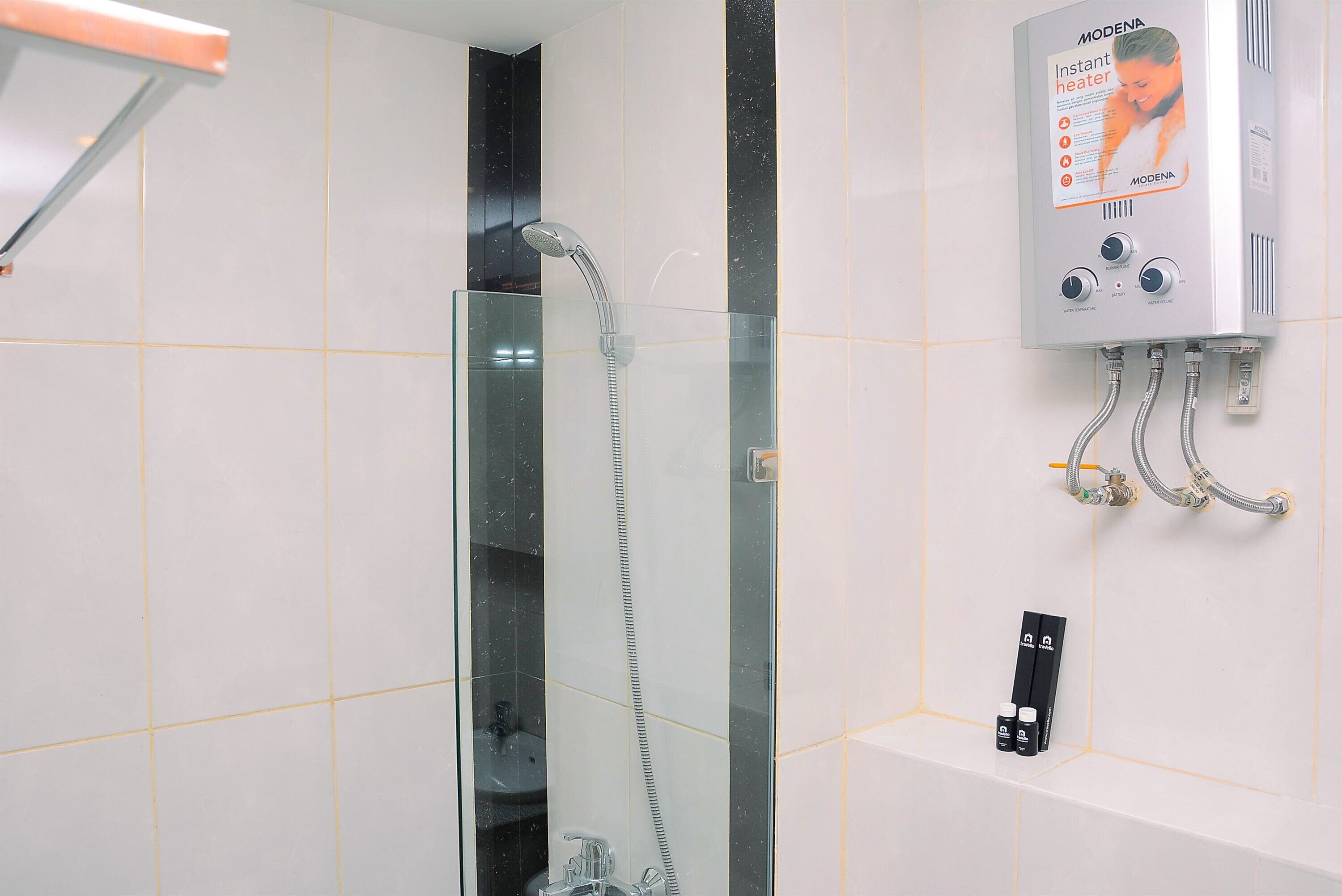 Departamento, para no fumadores, cocineta | Baño | Regadera, amenidades de baño gratuitas, toallas 