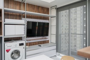 Apartment, Non Smoking, Kitchenette | Living room | TV - Premium Relaxing 2BR at Casa de Parco Apartment (South Tangerang)