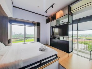 Apartamento, no fumadores, cocina básica | 1 dormitorio, tabla de planchar con plancha, wifi gratis y ropa de cama