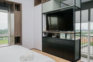 Apartamento, no fumadores, cocina básica | 1 dormitorio, tabla de planchar con plancha, wifi gratis y ropa de cama