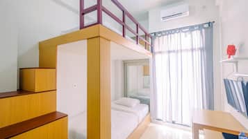 Departamento, para no fumadores, cocineta | 1 habitación, tabla de planchar con plancha, wifi gratis y ropa de cama