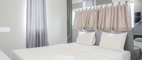 2 habitaciones, tabla de planchar con plancha y wifi gratis