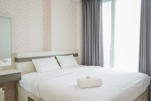 Apartment, Non Smoking, Kitchenette | 2 bedrooms, iron/ironing board, free WiFi, bed sheets - Beautiful 2BR at Tree Park Apartment (South Tangerang)