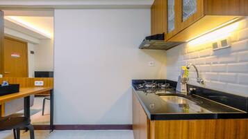 Apartamento, para não fumantes, cozinha americana | 2 quartos, ferros/tábuas de passar roupa, Wi-Fi de cortesia