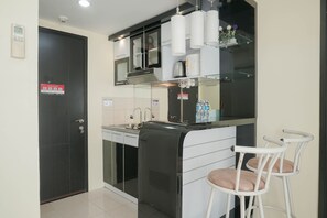 Lejlighed - ikke-ryger - tekøkken | Opholdsområde | Tv