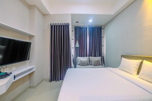 Apartamento, para não fumantes, cozinha americana | 1 quarto, escrivaninha, ferros/tábuas de passar roupa, Wi-Fi de cortesia