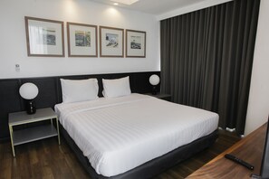Apartamento, para não fumantes, cozinha americana | Ferros/tábuas de passar roupa, Wi-Fi de cortesia, roupa de cama