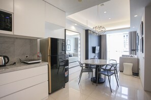 Departamento, para no fumadores, cocineta | Tabla de planchar con plancha, wifi gratis y ropa de cama 
