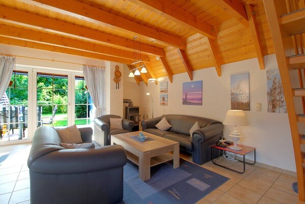 Fernseher, Kamin