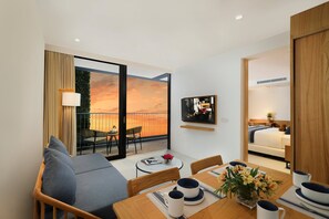 Televisión LED de 43 pulgadas con canales por cable y televisión