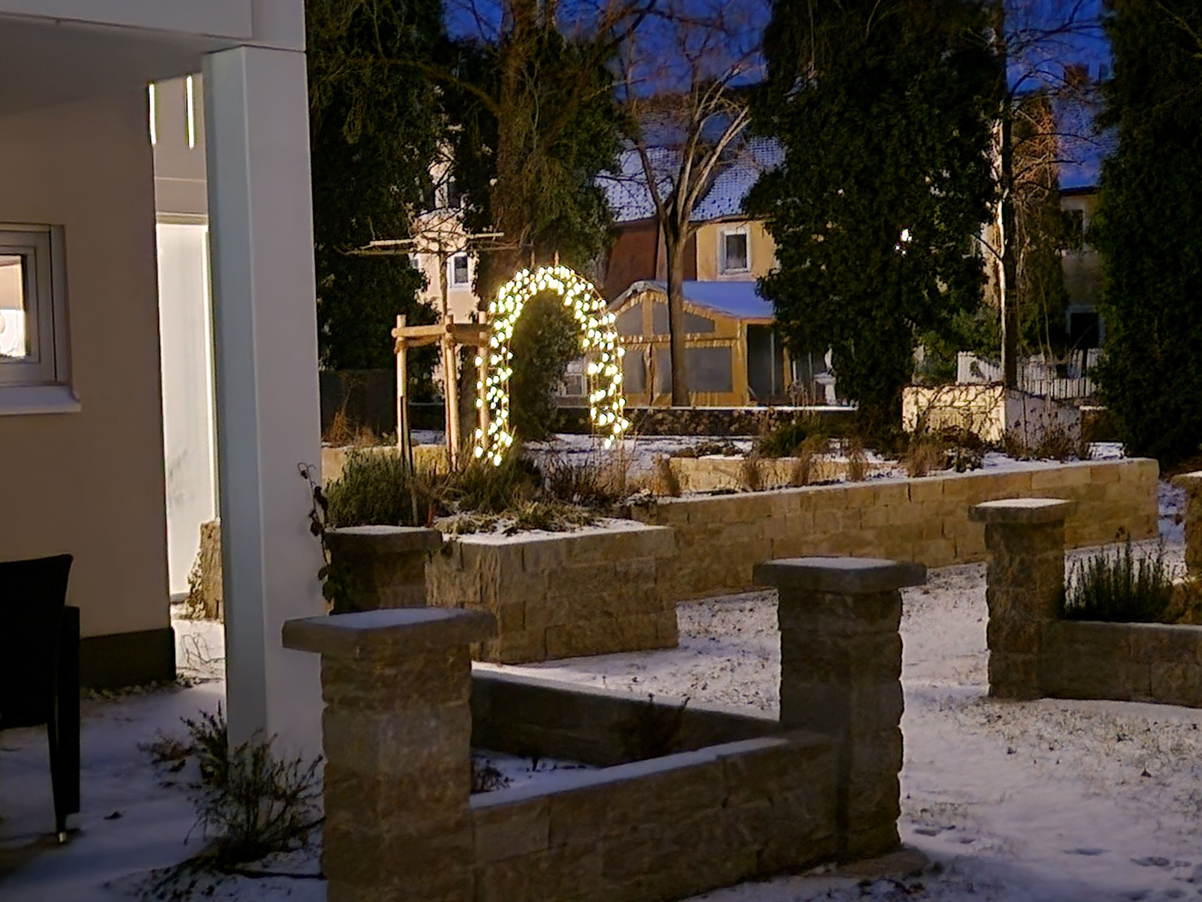 Enceinte de l’hébergement