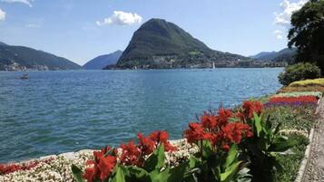 Blick von der Unterkunft