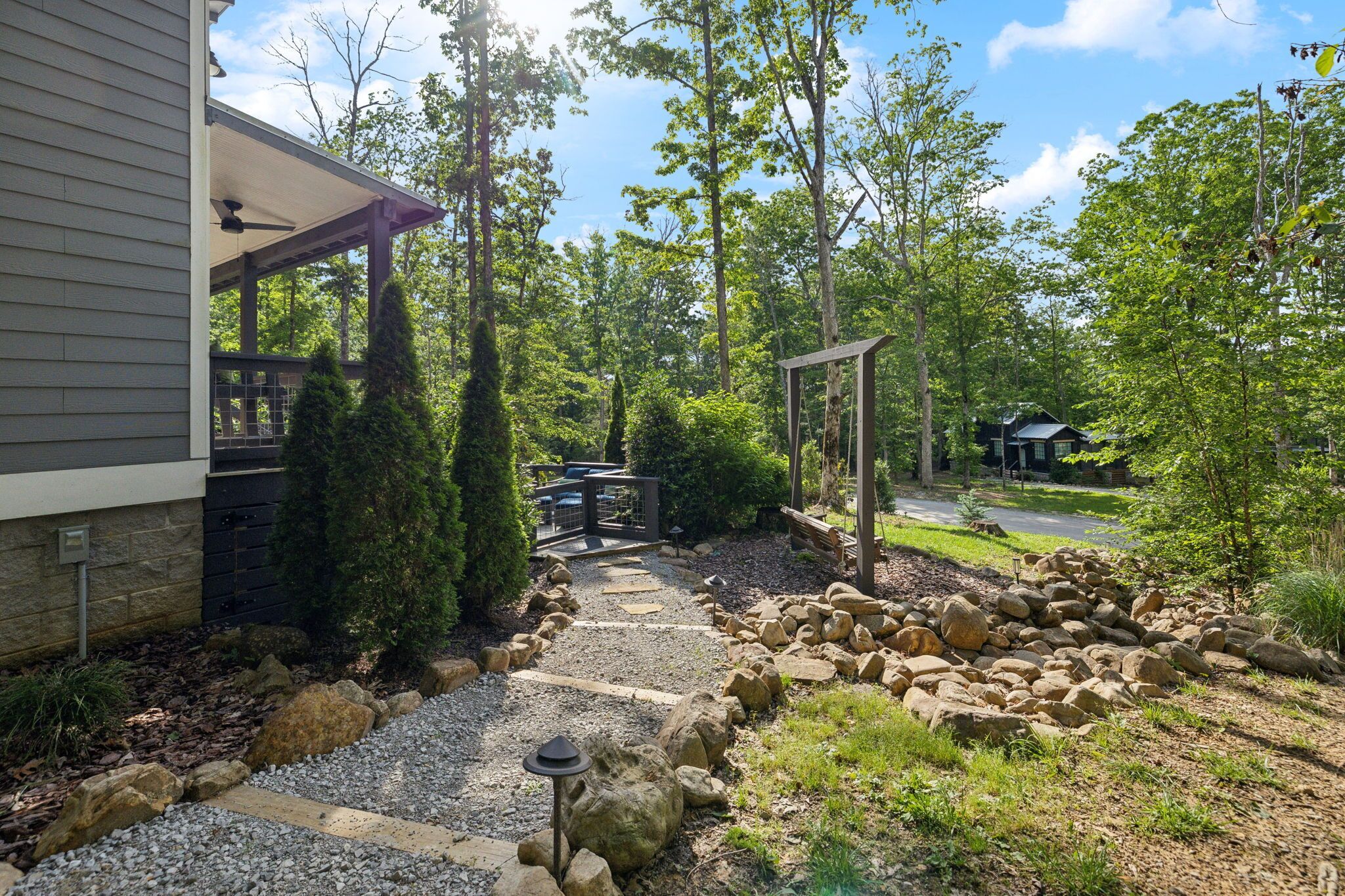 Overnattingsstedets uteområder