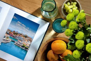 Superior Apartment | Living area | 43-inch Smart TV with satellite channels, TV, streaming services